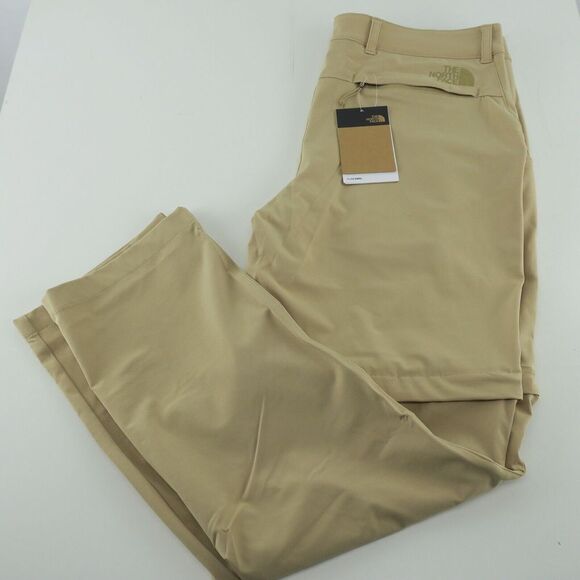 The North Face Convertible Paramount Con Pants/Shorts Hiking Flashdry Size 34x32 - Picture 1 of 11
